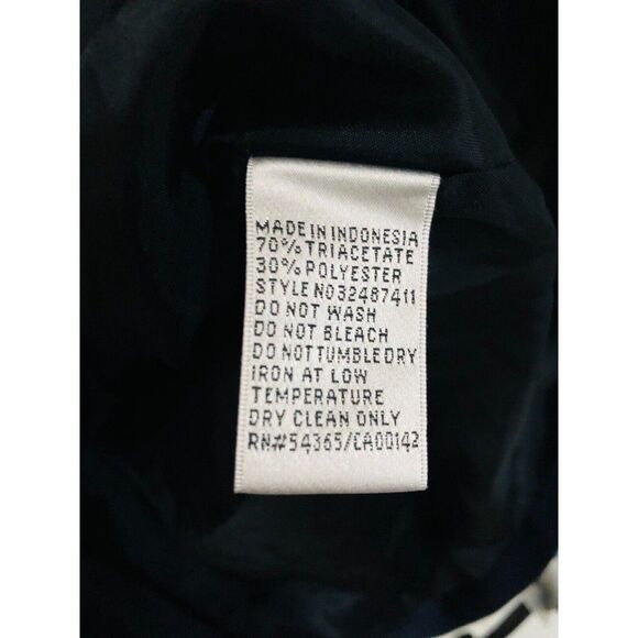 Nycard Collection Women's Blazer Jacket Two Button Long Sleeve Black Size 22 NWT - Picture 5 of 5